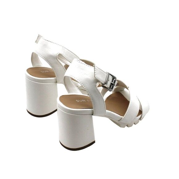 Sun + Stone Raynaa Ankle-Strap Dress Sandals - Picture 6 of 7